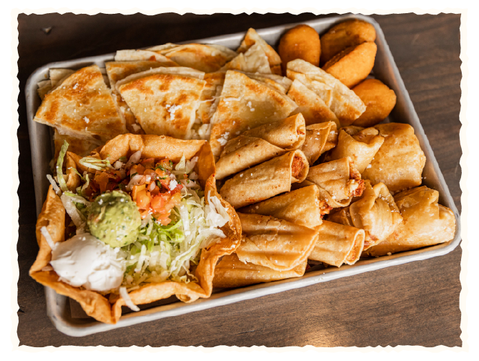 De Leons Taco & Bar Taco Sampler
